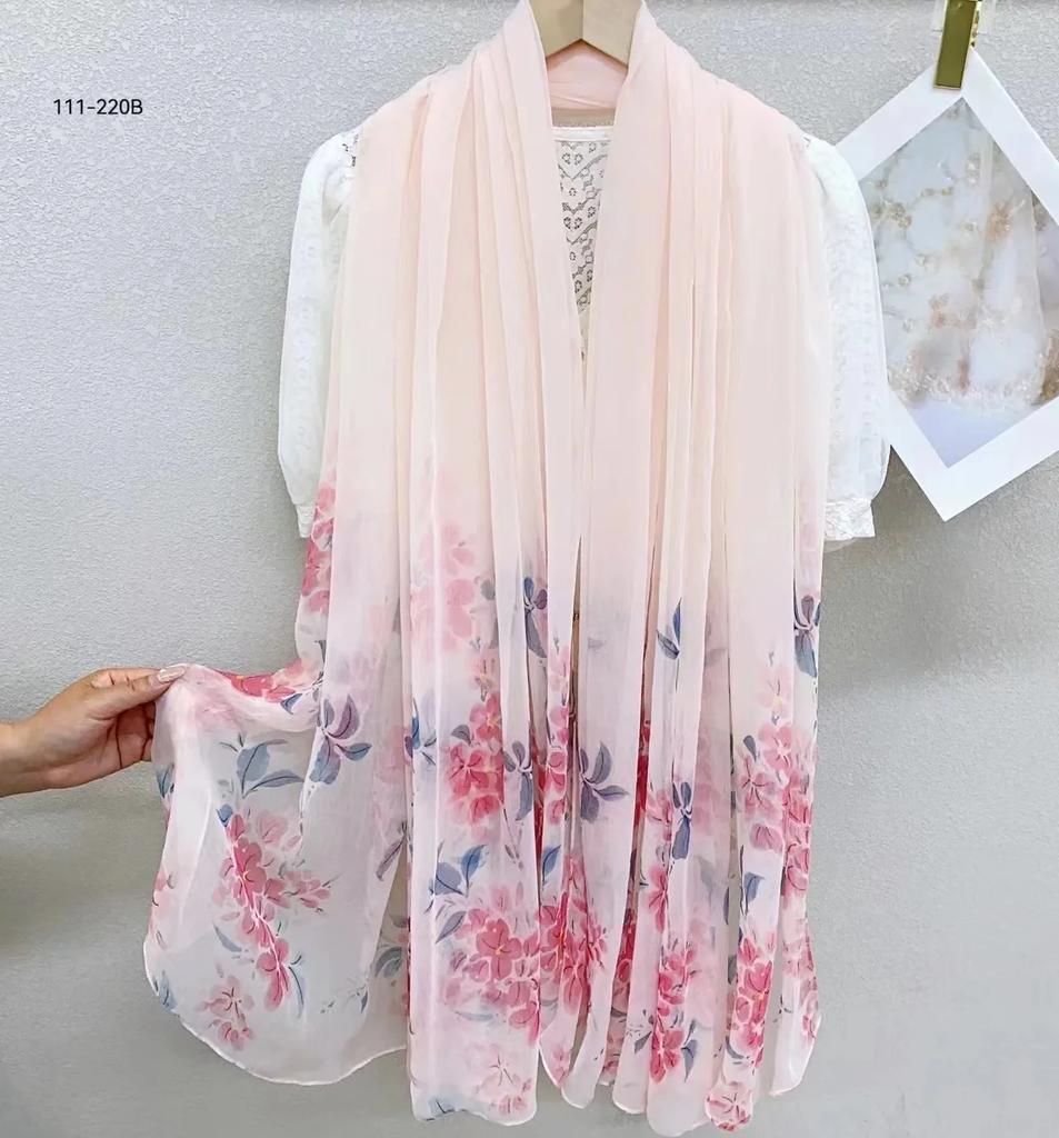 New Floral Bandanas Silk Scarf Women Headband Accessories Handkerchief Neckerchief Fashion Neck Scarfs Satin Ladies Foulard 2024