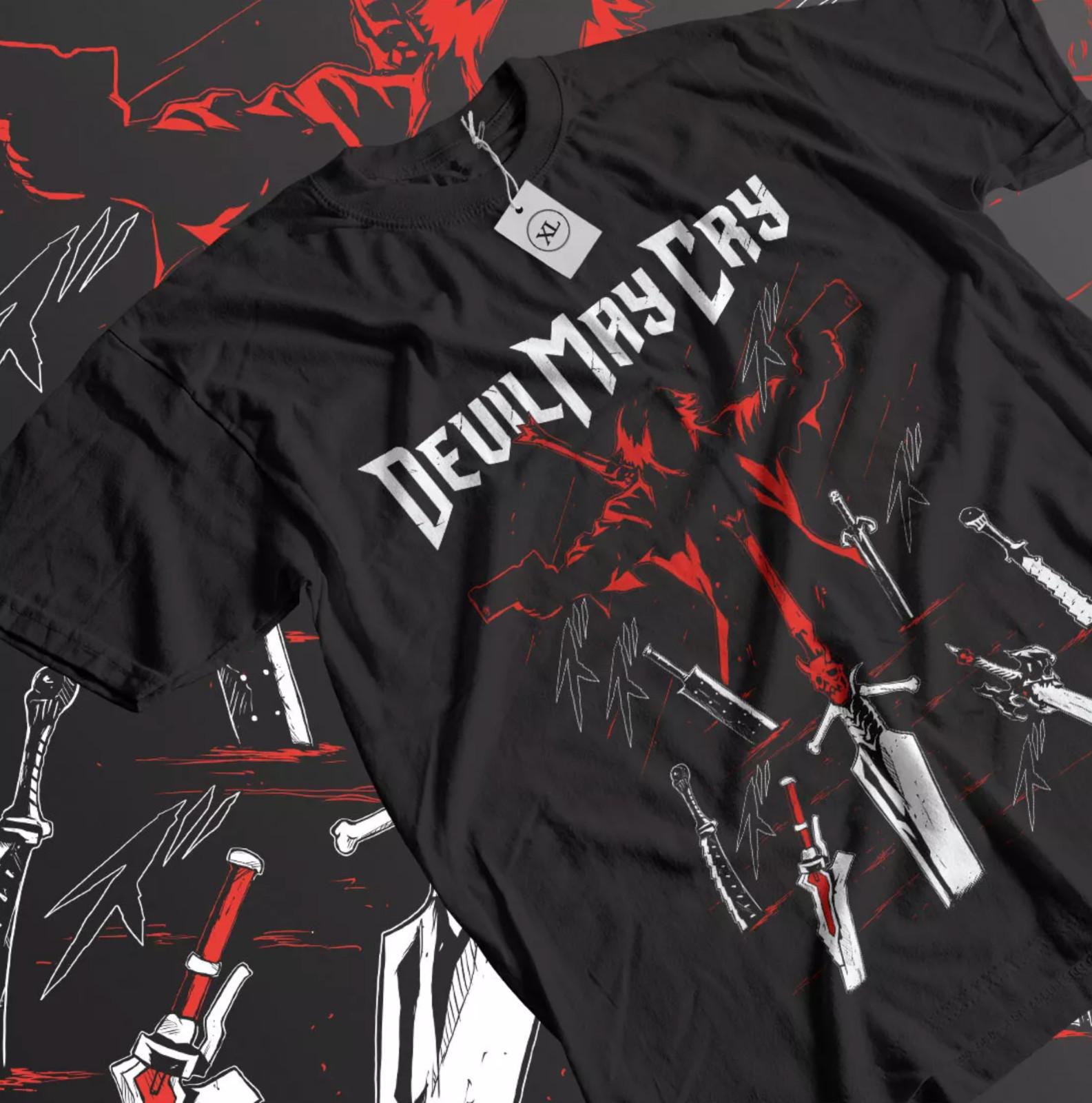 

26 Virgil Devil T-shirt Trigger May Cry DMC3 Premium Unisex Shirt ALL Size XS - 5XL Unisex T-Shirt XXXXL