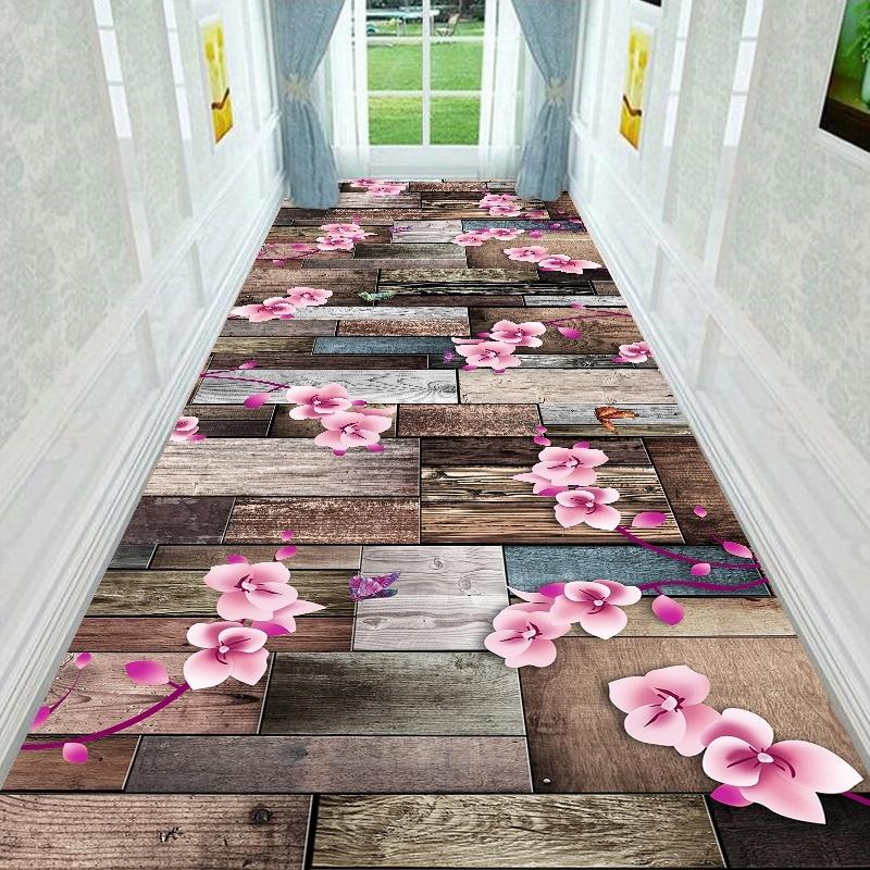 3D Path Print Rug, Anti-fatigue Welcome Doormat, Stain-resistant Corridor Runner Rug, Machine Washable Floor Mat, for Kitchen