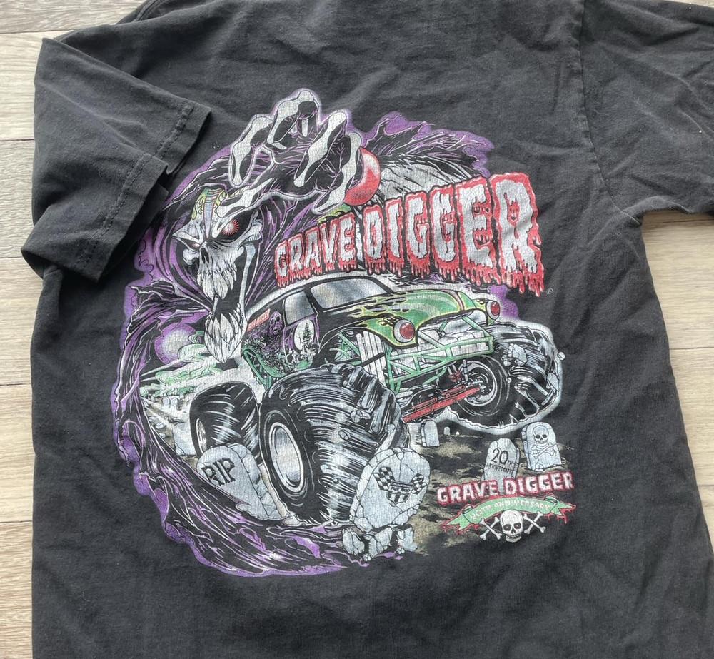 

2001 Grave Digger Monster All Size Gift For Fan All Size T-shirt Unisex T-Shirt XXL