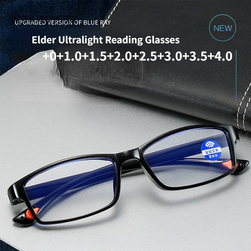 1/2Pcs Ultralight Reading Presbyopic Eyewear Anti Blue Rays TR90 Reading Glasses Women   Computer Reading Optical Eyeglasses