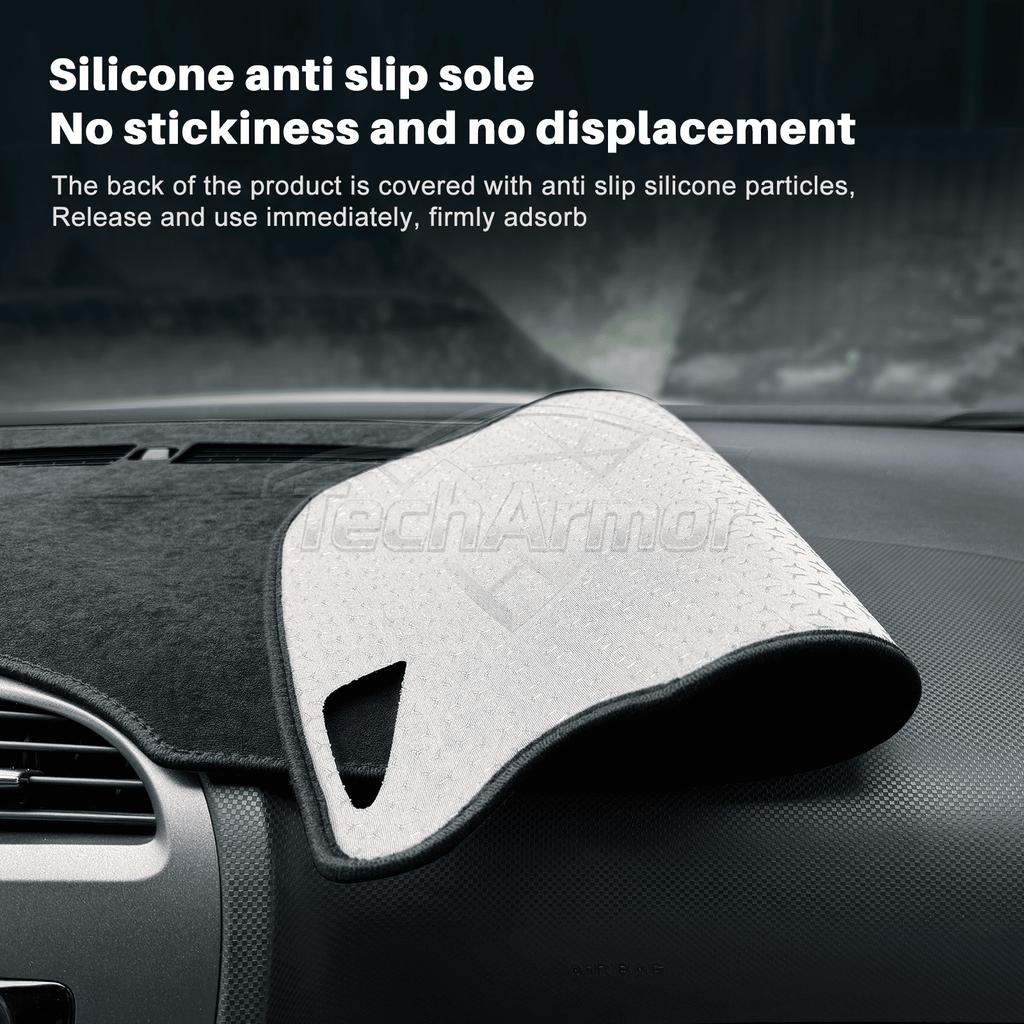 Flanell Armaturenbrett Abdeckung für Seat Leon 2005-2012 Sonnenschutz Anti-UV Armaturenbrett Matte Rutschfeste Auto Innenraumleiste