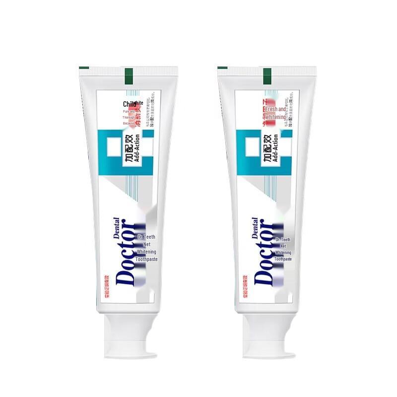 Dr. Tooth Intensive Whitening Toothpaste, 2 x 175g