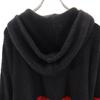 SHAREEF Long sleeve Wool Blend Knit Parker 2 Black series Men's Used