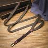 Durable Metal Clip Suspenders Jacquard Elastic Clip On Adjustable Length Men's Wardrobe Essential