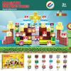 Eco-Friendly Magnetic Building Blocks: Large Particle Educational Puzzle Toy, Creative Pixel Style Scene Assembly Cubes