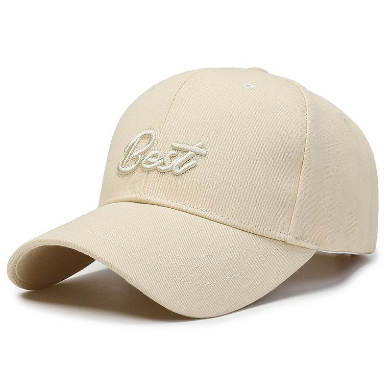 Letters Embroidery Best Cap Women Sun Sunscreen Outdoor Sport Breathable Running