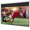Manual Pull Down Projector Screen, 100 Inch 16:9 4K 1080 HD Retractable Projector Screen, Auto-Locking Portable Projection Screen, Portable Projector