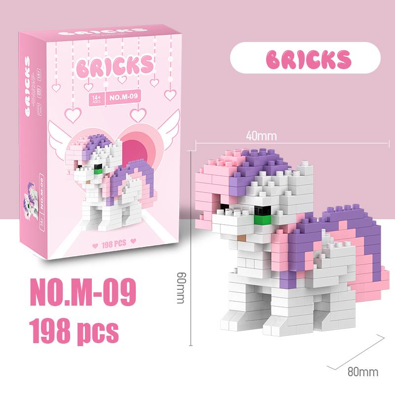 Stavebnice My Little Pony Lega Postavička Equestria Girls Twilight Sparkle Stavebnice Kreslená Postavička Hračky Pro Děti