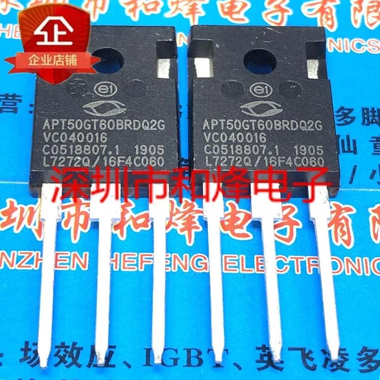 

2pcs APT50GT60BRDQ2G 85347981 TO-247 600V 110A IGBT field-effect tube into the triode The power MOS tube to247 білий