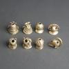 Brass Skull Head Paracord & Keyring Pendant DIY Accessory