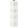 Solar LED Path Light 2 Pcs White Cold Rolled Steel