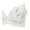 Triumph Red Label by Triumph 0100 10215407 Underwire Bra with Pads for Beautiful Cleavage and Flattering D85 M015 Sides, (White)