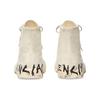 Balenciaga Paris High Top Sneakers 'White Destroyed Cotton and White Rubber with Graffiti' Men's 688752W3RR49010
