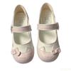 Spring Autumn New Confused Kitten Cute Round Head Low Follow Up Shoes Niche Fashion Simple Comfortable Women's Shoes