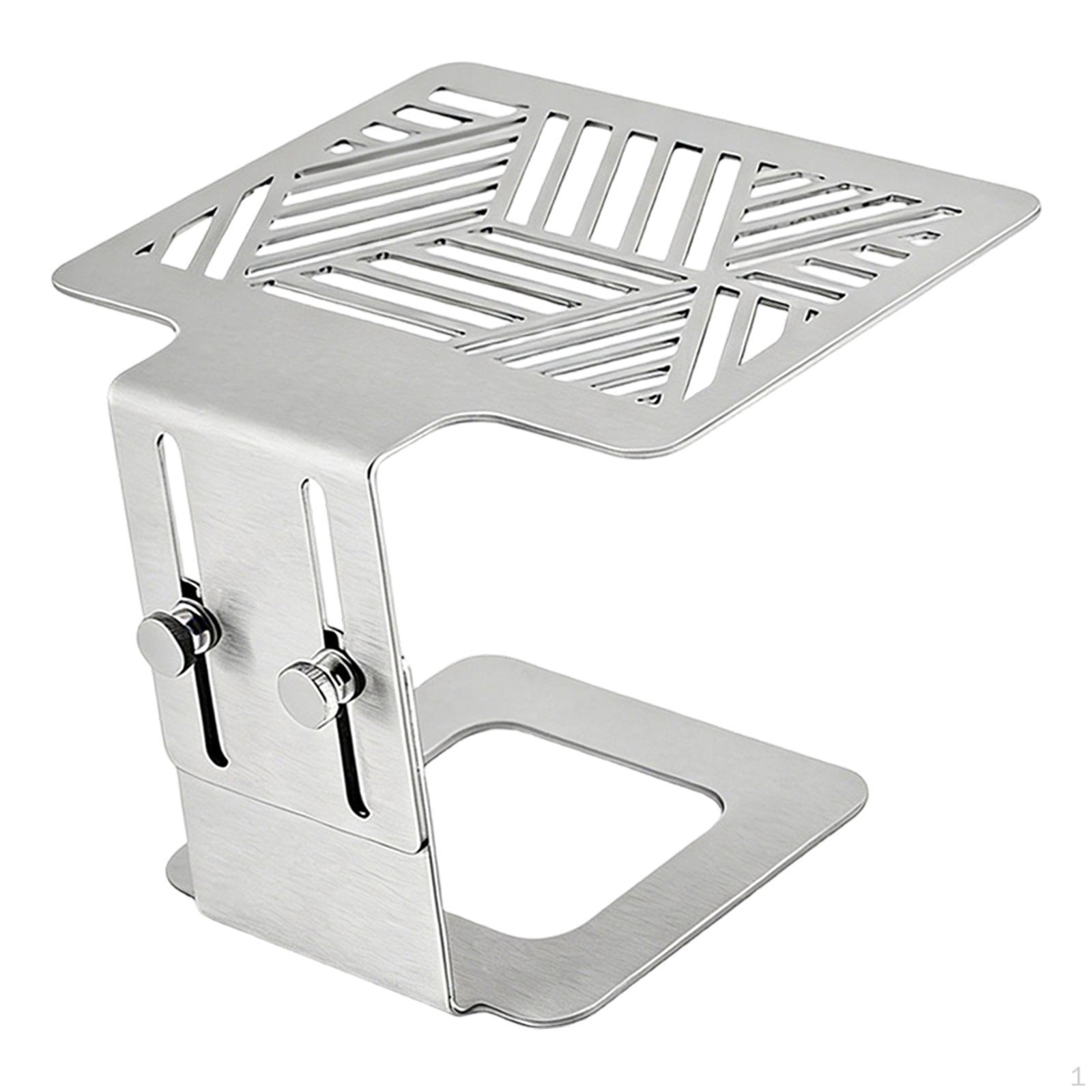 

, And Non-slip Electronic Coffee of Stainless Steel with Adjustable Height. серебряный
