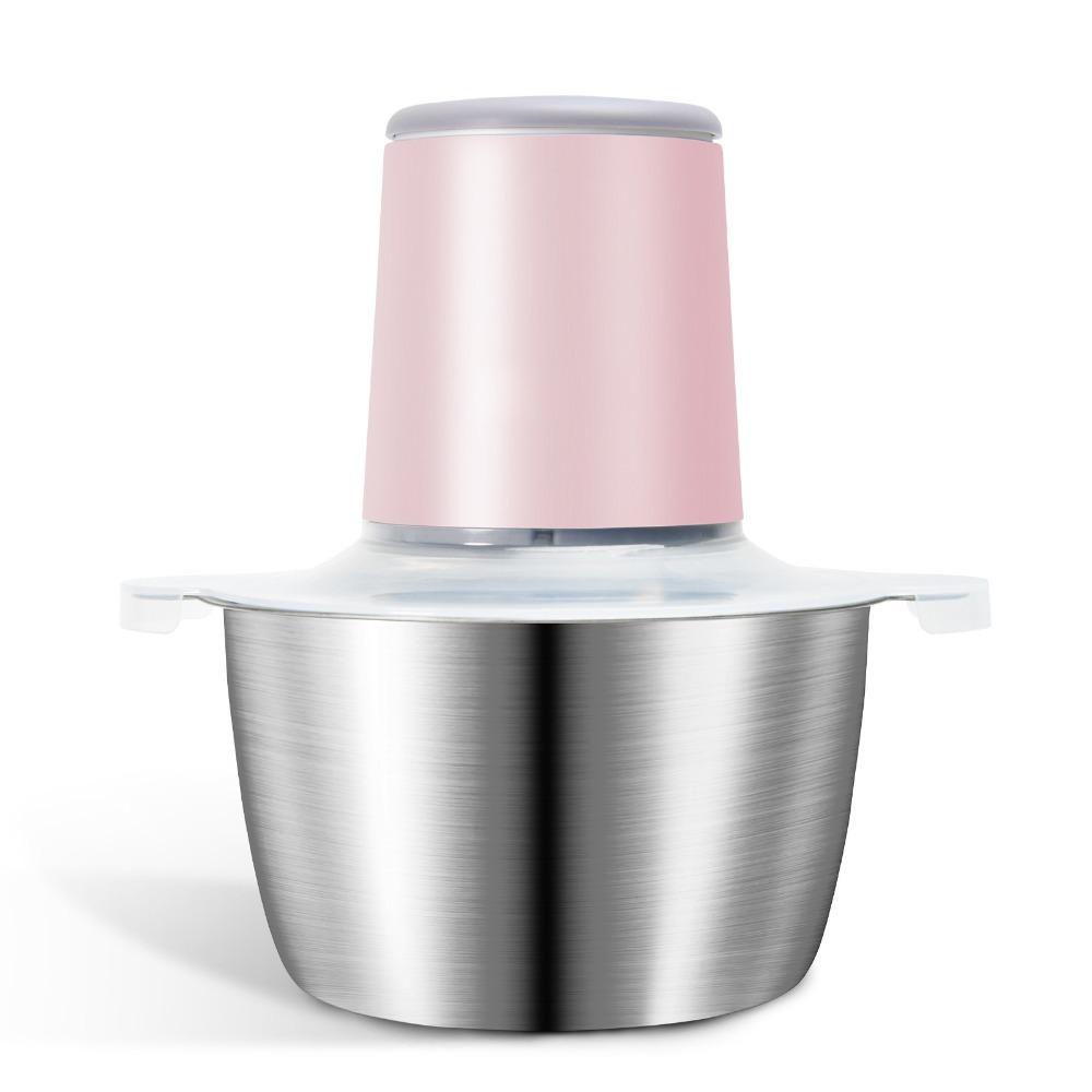 USB Charging Automatic Food Processor Stainless Steel Meat Mincer Meat Grinder  Baby Food