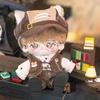 niannyyhouse 10cm, 15cm, 20cm Plush Clothes, Hat, Dress Shirt, Suspenders, Shawl, Vest, Leather Shoes, Vintage Detective Suit, Cotton Doll, Dress-Up A