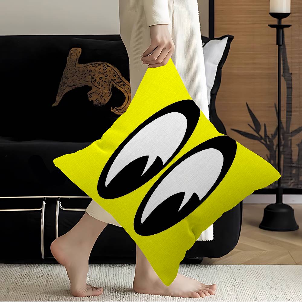 M-Mooneyes Pillow Cover for Bedroom Room and Living Room Sofa Decorative Cushion Cover