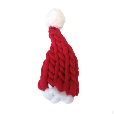 Christmas Hat Bottle Cover Topper Xmas for Themed Party Holidays Home