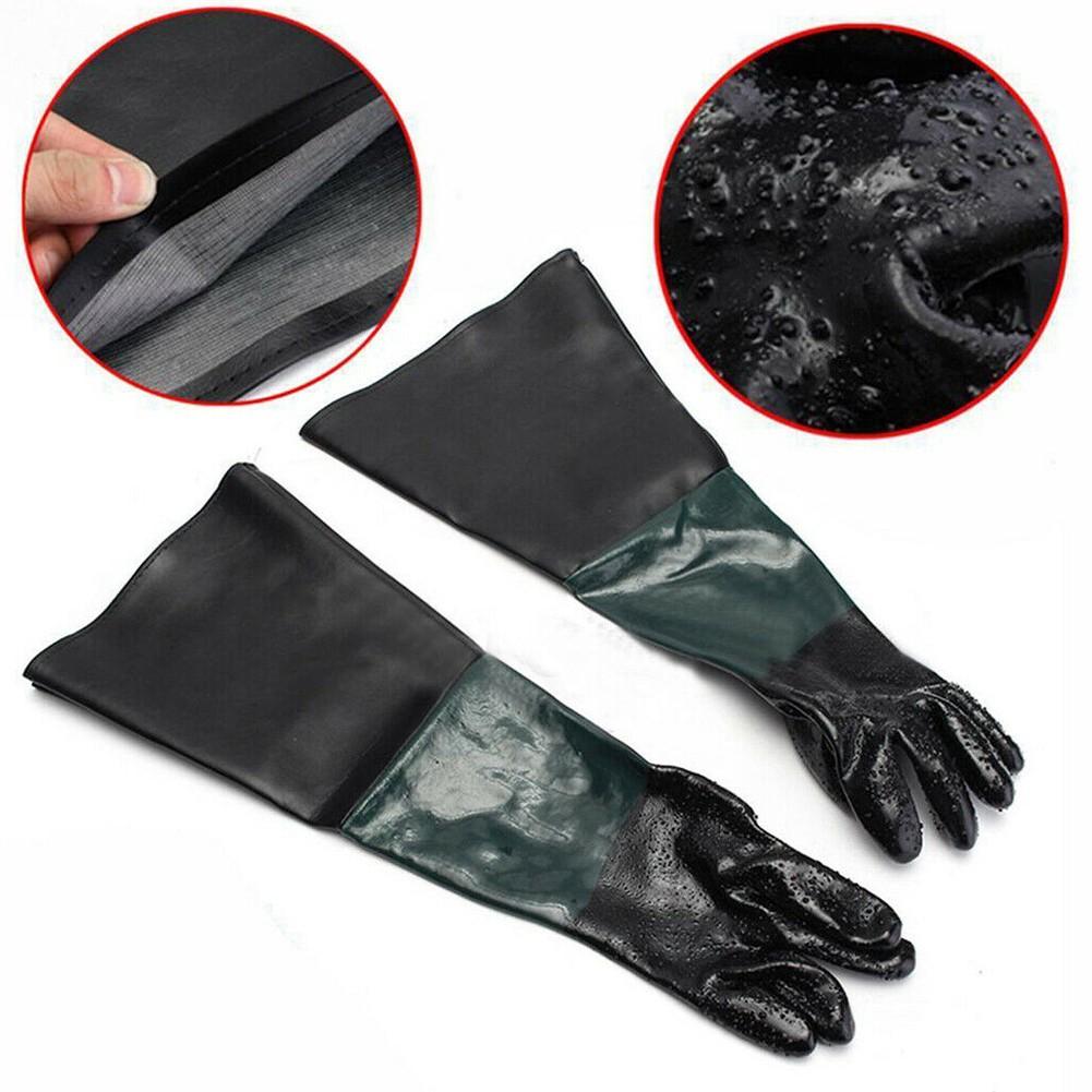Abrasive Sandblast Cabinet Sandblasting Gloves Work Gloves Gloves