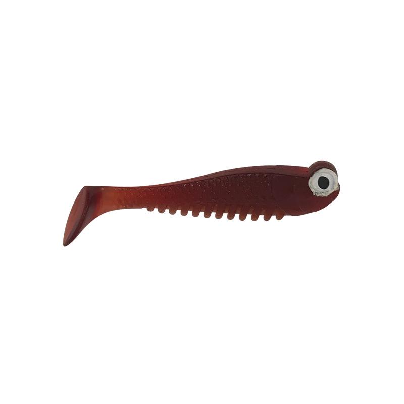 Luminous T-Tail Soft Bait 5cm 1.2g - Bionic Small Fish Lure for Fishing.