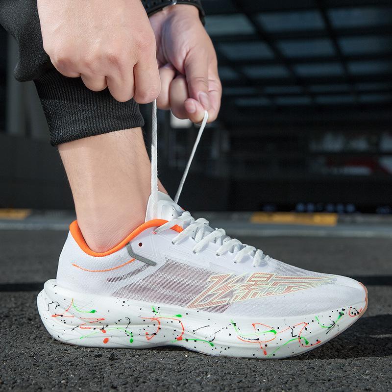 Foreign Trade Running Shoes Men's Shoes Sports Shoes Rebound Student Sports Students Special Running Shoes Ultra-light Marathon Shoes Training Shoes