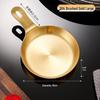 304 Stainless Steel Vinegar Dish with Handle for Sauces and Seasonings - Retro Style, Ideal for Barbecue and Hot Pot, Custom Logo Available.