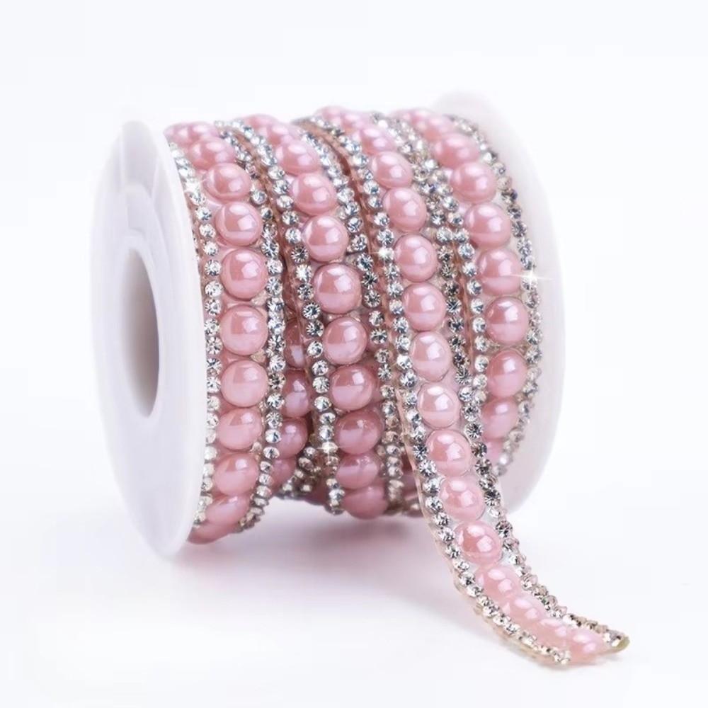 3 Yards Colorful Self Adhesive Crystal Strip Shiny Flexible Rhinestone Strip 3mm/6mm DIY Decoration Glass Rhinestone Trim