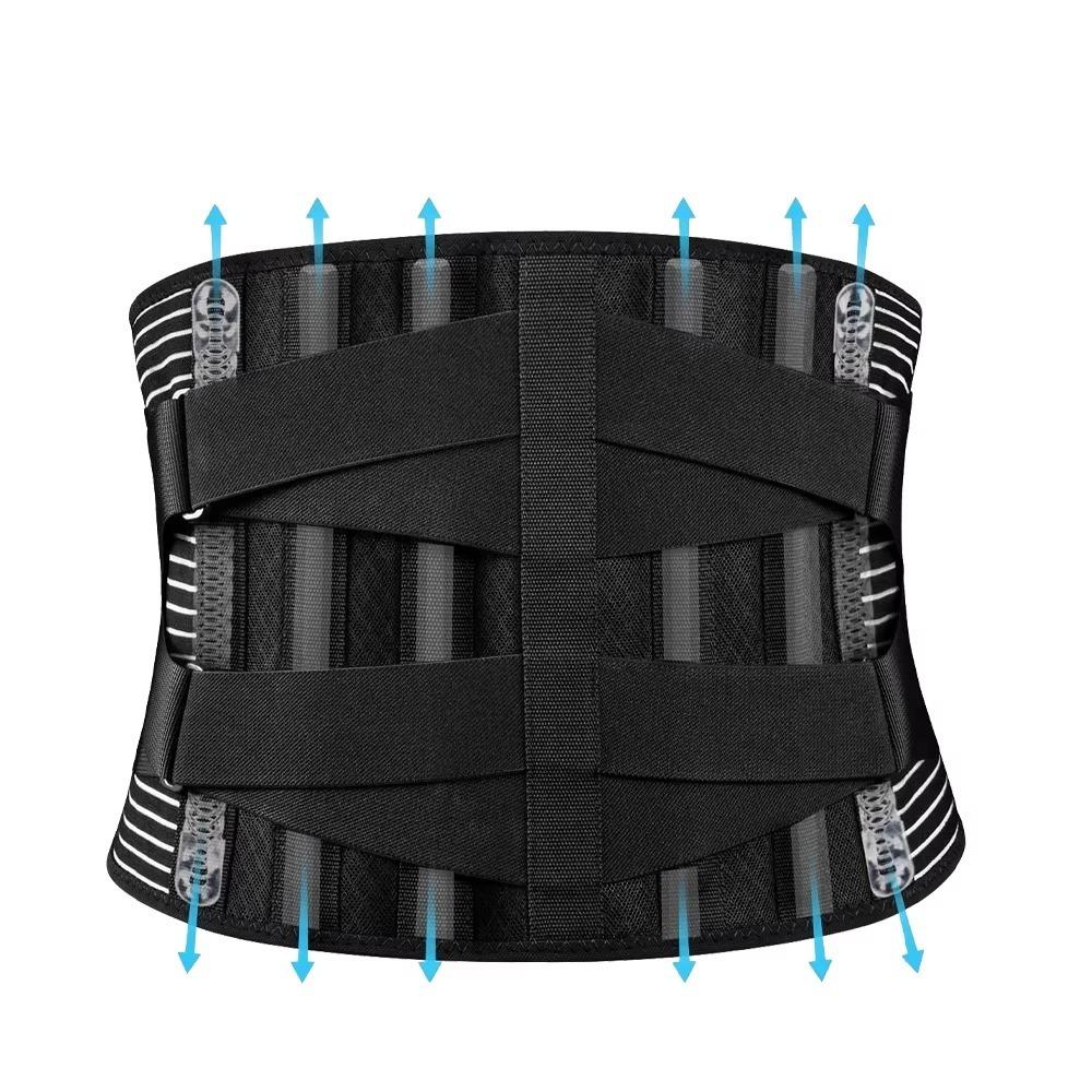 16-hole Mesh Breathable Waist Braces Anti-skid Lumbar Support Belt Waist Trainer  Sports Protective