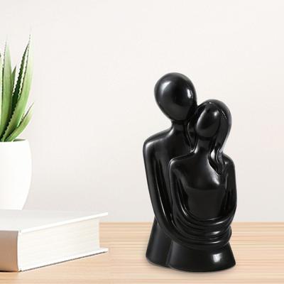 Yousheng Abstraktní Socha Objímajícího se Páru Moderní Severská Figurka Páru Socha Ozdoba pro Dekoraci Obývacího Pokoje Ložnice Kanceláře Výročí Valentýn