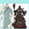 Elegancka żywiczna statua Guan Yu do wystroju domu Idealna dla pomyślności i szczęścia