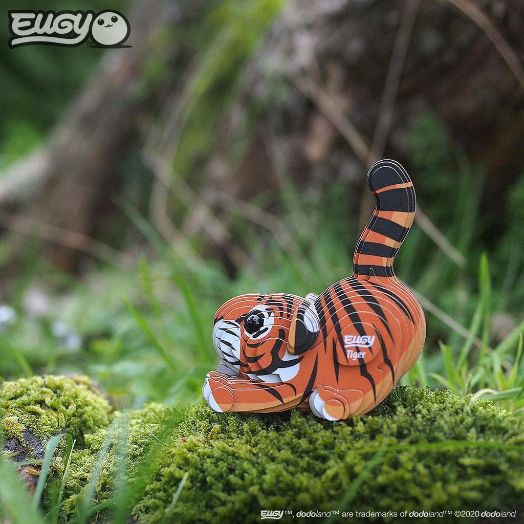EUGY Tiger Paper Puzzle A Fun Educational Toy for Elementary School Boys and As Well As Making It a Great - Girls, Adults, Gift.