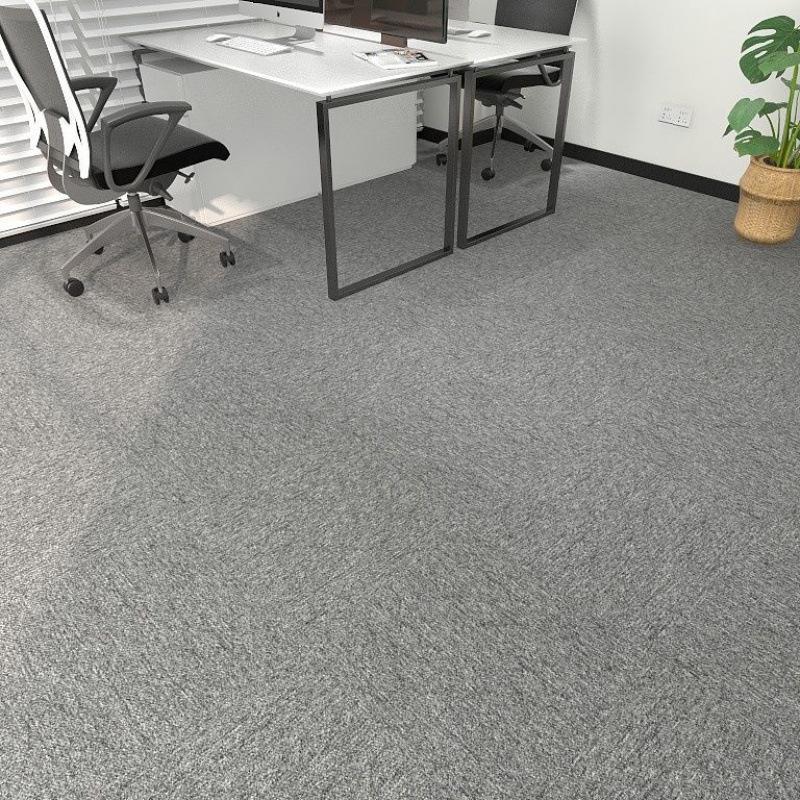 Große graue Büro- und Schlafzimmer-Teppichfliesen - Vollständige Raumabdeckung