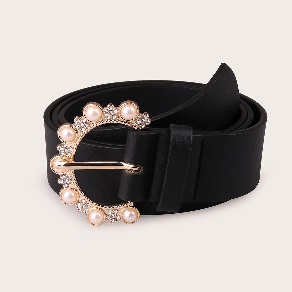 Fashion Pearl Women'S Belt Wind Belt