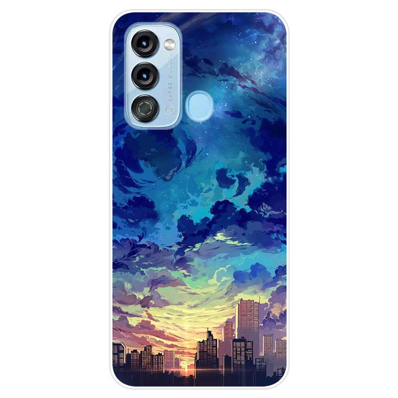 For itel Vision 3 Vision3 Veske Myk Silikon Bakdeksel Tegneserie Telefonveske Mote