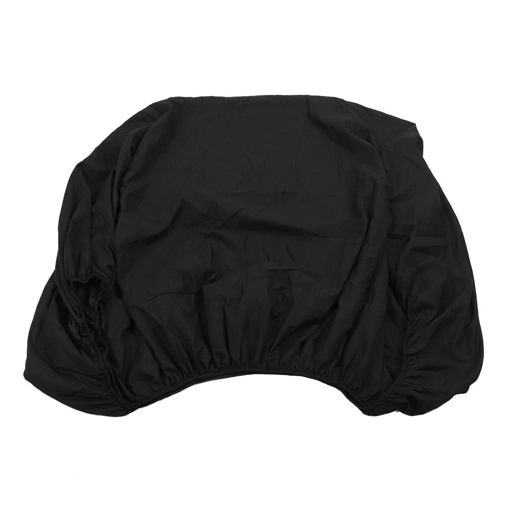 Fitted Sheet Washable Solid Color Bed Sheet Breathable Fitted Mattress Protector for Bedroom Black