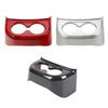  ABS Rear Cup Holder Decoration Protective Cover Sticker Fit For Jeep Wrangler JK 2011-2017 Interior Accessories