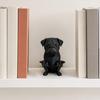 3D Printed French Bulldog Figurine, Modern Matte Black Dog Statue, Animal Desktop Decoration Ornament, Gift for Pet Lovers