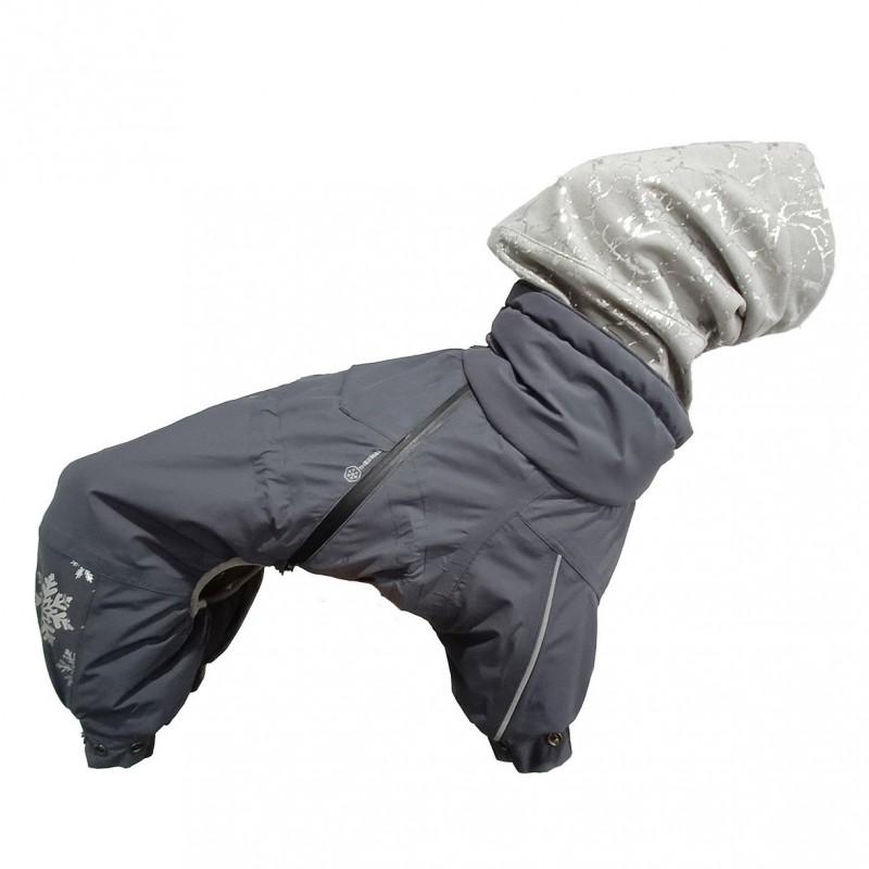 Thick Winter Dog Coat Medium To Large Breeds Warm Cotton Pet Jacket In Green Brown Purple Blue