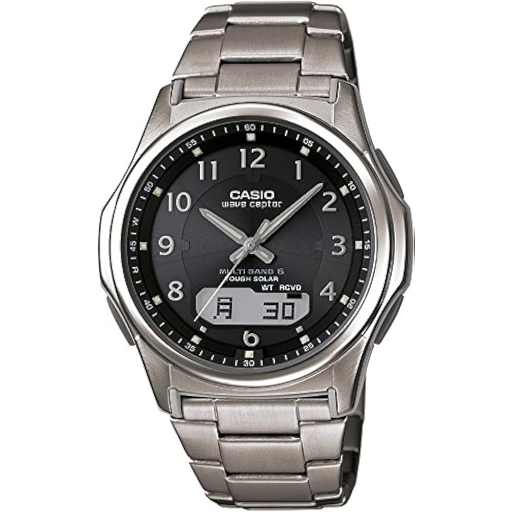 Casio Waveceptor Solar Radio-Controlled Watch WVA-M630TDE-1AJF Silver