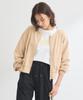 Fleece Cardigan for Orange [Green Parks] Vintage-style Zip-up Women, 06000240500,