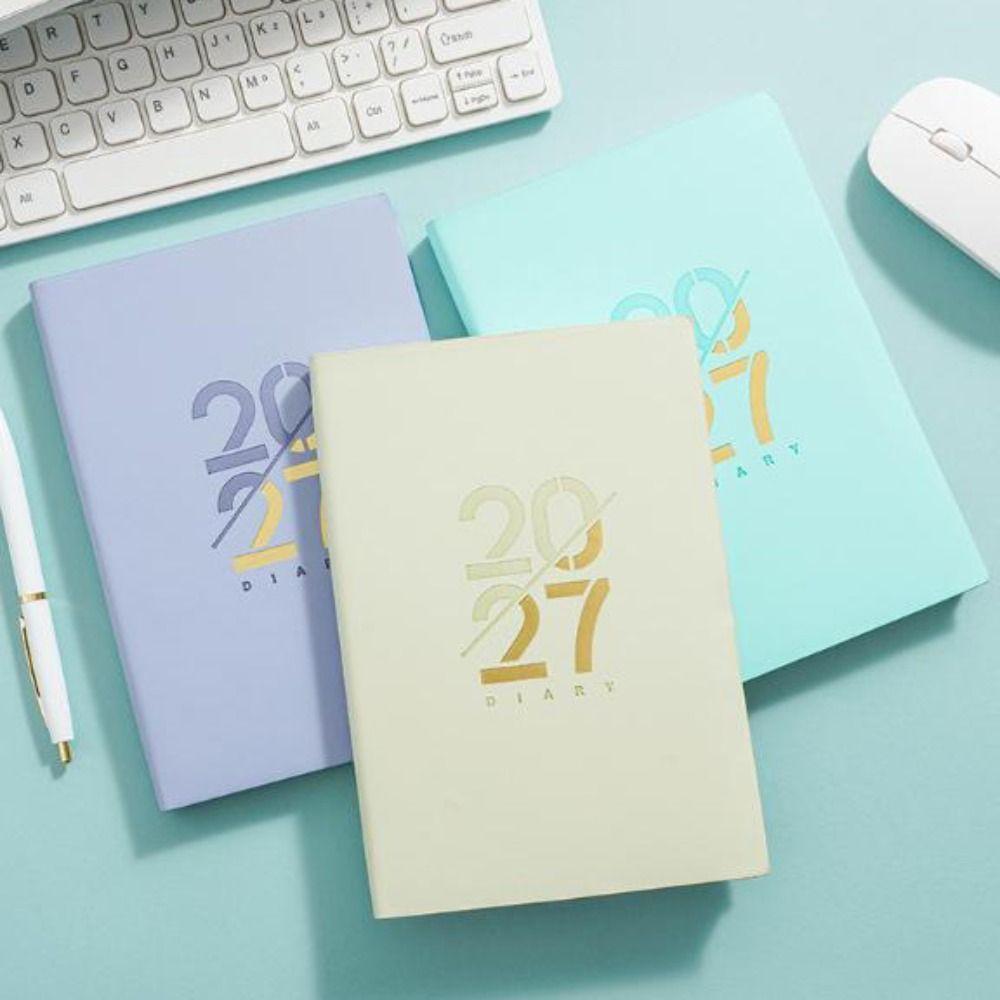 12 Months A5 Agenda Planning Notebook English To-do List Notebook  School Office Supplies