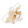 Vintage Big Flower Ring For Women Irregular Metal Punk Finger Ring Party Jewelry Gifts