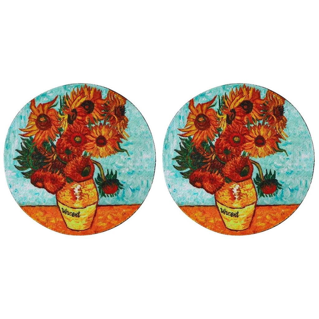 2PCS Car Cup Mat Holder Anti Slip Mat Bottle Holder Cup Mat Car Interior Anti Slip Cup Holder