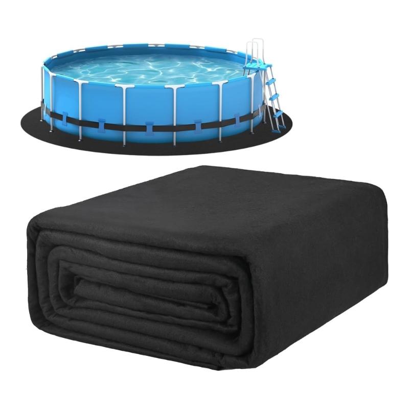 Thickened Round Pool Liner Pad for Above Ground Swimming Pool Swimming Pool Ground Cloth Above Ground Pool Mat