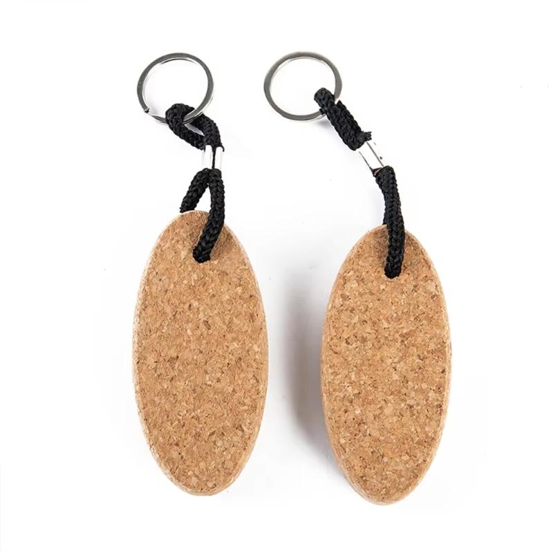 Floating Waterproofed Key Holder Durability Light weight Swimming Gear Cork for Pool Beach Activity