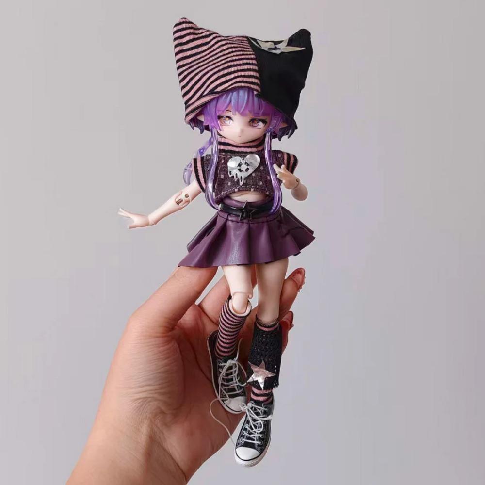 8 Points 12 Points Ob11 Doll Clothes 11-17cm Fit Penny Bonnie Rabbit Asi Body Bjd Doll Outfit Set Decorative Collectibles