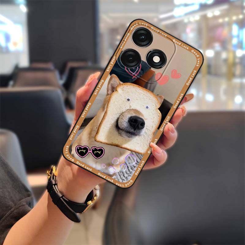 Anti-knock Fashion Design Phone Case For Tecno Spark10C/K15Q Graffiti Silicone Dirt-resistant Cute Full Wrap Protective
