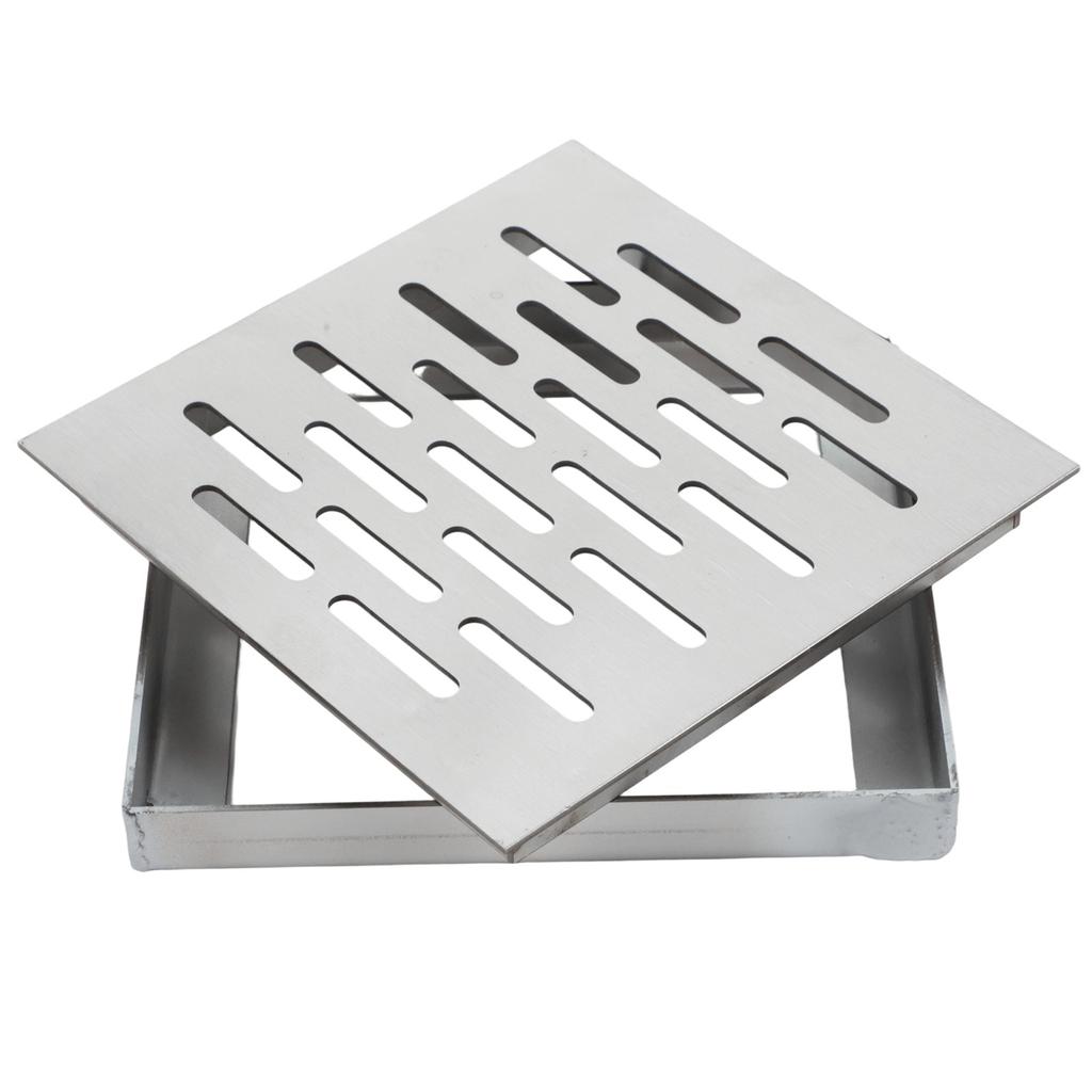 Stainless Steel Drain Cover with Frame Slip Resistant Design for 300mm